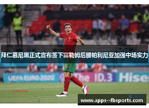 拜仁慕尼黑正式宣布签下富勒姆后腰帕利尼亚加强中场实力